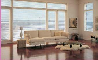 China Windows Blinds Inside Glass Horizontal  Pattern Sound / Heat Insulation for sale