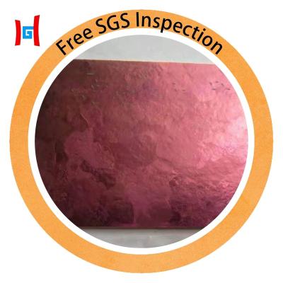 China Japan and USA red color surface quality construction high temperature titanium crystal sheet for sale