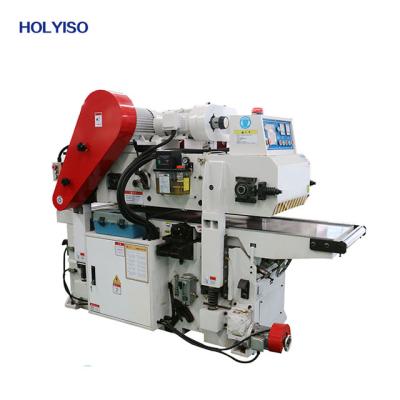 China Building Material Shops HOLYISO MB206H Heavy Duty Double Sides Planer With Helical Cutter Double Sides Planer For Sale for sale