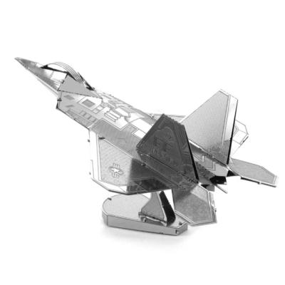 China Asia DIY 3D American F-22 Raptor Fighter Plane Aircraft Model Assemble Puzzle Game DIY Children Paper Toy for sale