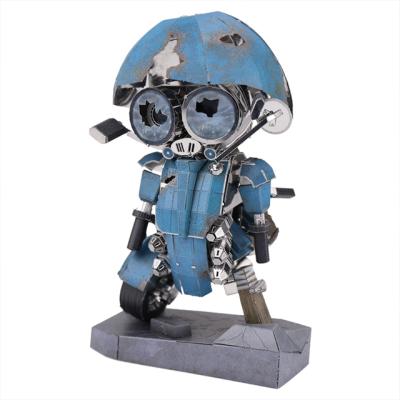 China Asia 3D Metal Puzzle Sqweeks The Last Knight Model DIY 3D Laser Cut Collect Toy Jagged Autobots for sale