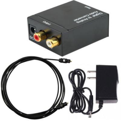 China Spdif Toslink L/R RCA Coaxial Optical Digital-to-Analog Audio Adapter AC004 for sale