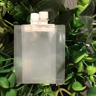 China Wholesale Cosmetic Ready Stock 5-10ml Transparent Empty Cute Waterproof Plastic Liquid Pouch For Hand Sanitizer for sale