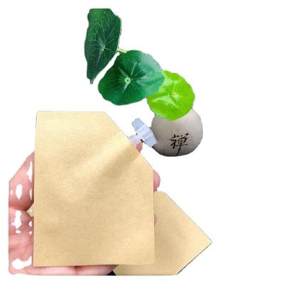 China Wholesale Security Plated Logo Brown Small Side Spout Craft Paper Bags For Shampoo Cosmetic Liquid Pouches for sale