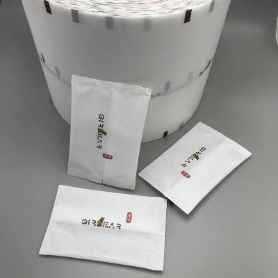 China Security Customize Logo Print Pe Printing Kraft Bags Stick Pack Packaging For Powder for sale