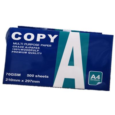 China Moisture Proof White Copy Paper A4 Copy Paper 70g 80g 500 Sheets Per Pack for sale