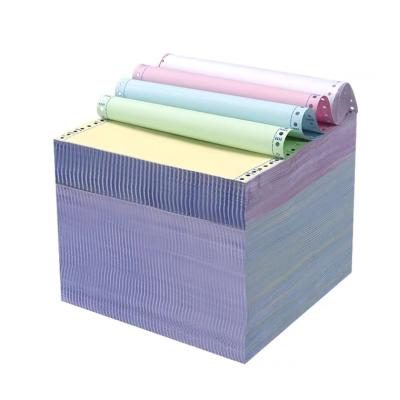 China High Quality Computer Paper NCR Copy Paper Continuous Carbonless Paper Moisture Proof for sale