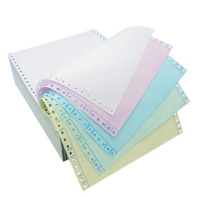 China NCR 1-6ply Continuous Paper High Quality Computer Moisture Proof Paper Carbonless Paper for sale