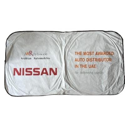 China Keep Automotive Interior Shade Car Tyvek Cooling White Car Sunshade From The Sun for sale