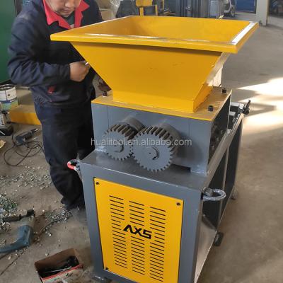 China Efficient 300 Models Rubber Waste Plastic Products Dual Shaft / Kitchen Shredder Shredder Machine For Waste for sale