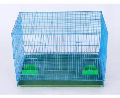 China Breathable Good Quality Pet Cage Single Breeding Stainless Steel Bird Cage for sale