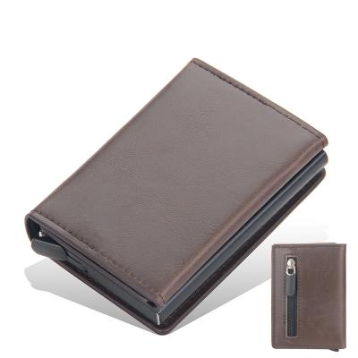 China RFID RFID Rfid Business Card Holder Wallet For Men And Women for sale