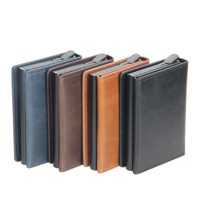 China RFID Carbon Fiber Wallet Credit Card Holder Rfid Blocking Wallet for sale