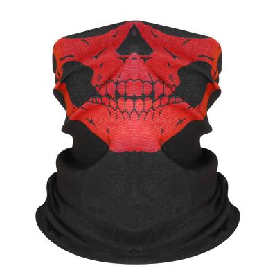 China Multifunctional Skull Bandana Bandana Tuban Neck Magic Skull Slap Outdoor Multifunctional Recycling Headwrap for sale