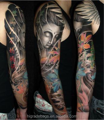 China Wholesale Artificial Tattoo Seamless Sleeve Tattoo Sleeves Seamless Tattoo Sleeve, Tattoo Sleeve, Tatoo Sleeve for sale