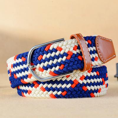 China New Comfortable Fashion Comfortable Men's Elastic Stretch Belts, Elastic Waistband, Braided Belt for sale