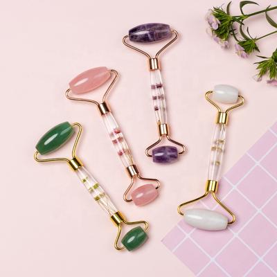 China Flower Preserved Face Lift True Crystal Face Lift Skin Tightening Jade Eye Roller Skin Revitalizer Skin Rejuvenation Private Label for sale