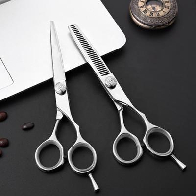 China Matte Black Best Hair Cutting Scissors Kipp Barber Tool Bag Hairdressing Scissors Thinning Scissors for sale