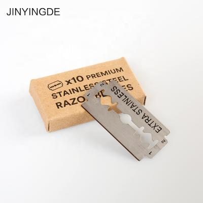 China Single Blade Private Label Stainless Steel Safety Plastic Razor Blade for sale