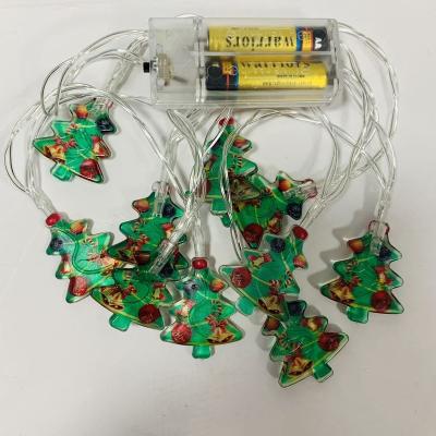 China Hot Product 10 LED Christmas Tree Holiday Decoration Residential Christmas Light String Led Butterfly String Light For Bedroom for sale