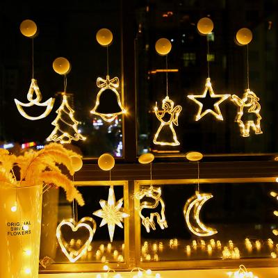 China Christmas Decoration Led Light Window Curtain Led String Light Led Light Waterproof Led Window Curtain String Light Decorative Lamp for sale