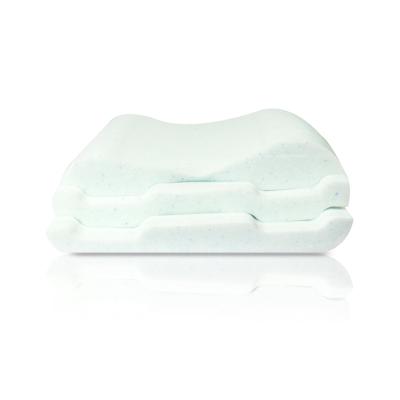 China Anti-Static Adjustable Gel Infused Memory Foam Pillow CNC For Adults Better Rest Sleeping Tonight for sale