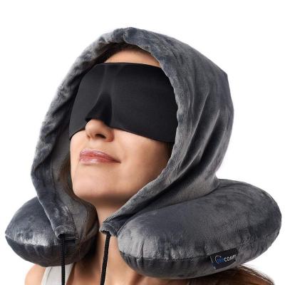 China Cheap Anti-Static Hoodie Travel Pillow for sale