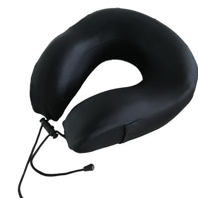 China Comfortable Memory Foam Travel Pillow With Phone Bag for sale