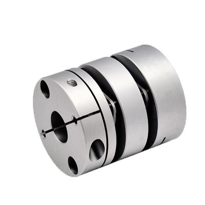 China Factory Coupling CL Aluminum Alloy Double Diaphragm Elastic Coupling, Servo Motor Coupling Sleeve High Precision Diaphragm for sale