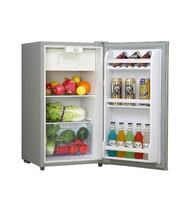 China Because-90 COMPRESSOR 90L single door energy-saving table top redbull beer fridge mini door fridge bar fridge for sale