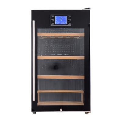 China Hotel JC-110 33 Bottles Wine Cooler , Free Standing Wine Fridge for sale