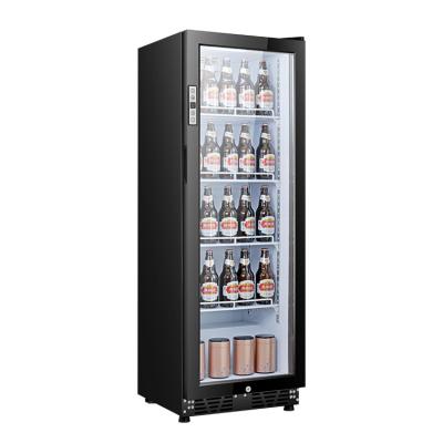 China COMPRESSOR OEM Commercial Display 190L Beer Bar Fridge Glass Door Refrigeration for sale