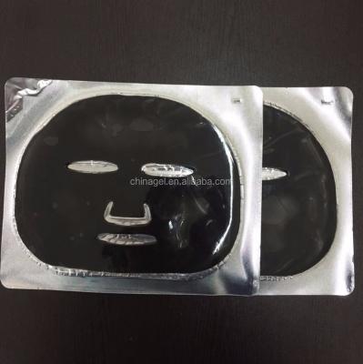 China Anti-wrinkle GMP and ISO Certificate OEM Bamboo Charcoal Crystal Collagen Disposable Face Mask for sale