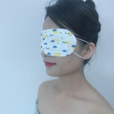 China Anti-puffiness GMP and ISO certificate factory steam eye mask heated eye steamer eye mask for sale