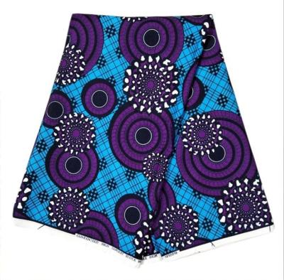 China 100%Cotton African Wax ANKARA Fabric for in Africa Clothing 24*24 Yarn Count for sale