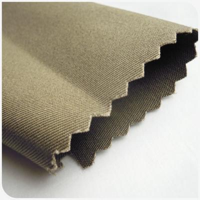 China Polyester / Cotton Material TC 65/35 twill khaki uniform fabric with Woven Technics for sale