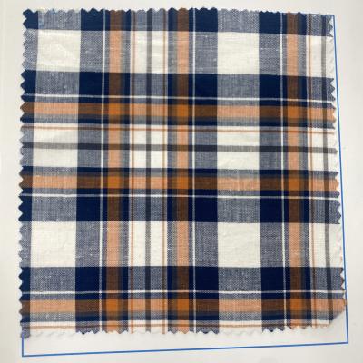 China 80% Polyester 20% Cotton Soft Color Yarn Dye Stretch Creases Jacquard Heavyweight Fabric for sale