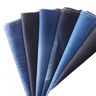 China Pattern YARN DYED 230gsm 100% Cotton Twill Competitive Washed Denim Fabric for Jeans for sale