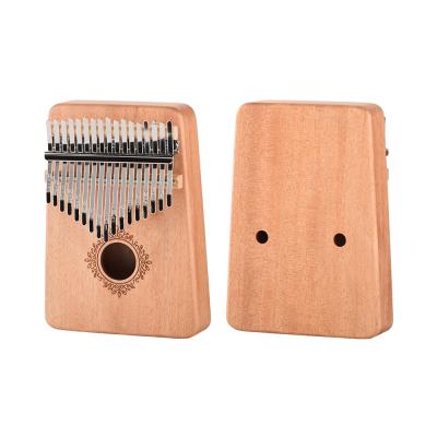 China Wholesale OEM 17 keys kalimba inch mahogany piano with mahogany wood for sale