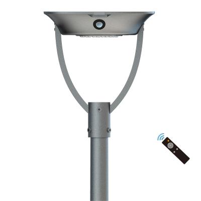 China Garden street light ip65 outdoor solar motion sensor led garden light with dual PIR for sale