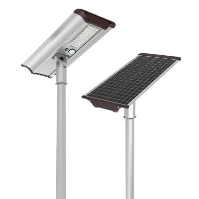 China Good Quality IP65 Roadway Super Bright 30W All In One Solar Street Light For Roadways for sale