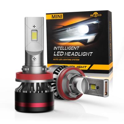 China Aluminum Super Bright Low Beam Car Led Bulbs H4 H7 H11 Led Headlight , Auto Car H13 H1 H3 9005 9006 H11 H7 H4 F2 F5 F7 Led Headlights for sale