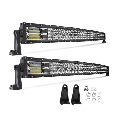 China Wholesale 6063 Aviation Aluminum 4x4 Off Road Led Bar High Power 20inch 50inch ATV UTV Led Bar 6D Combo Beam Double Row Car Led Light Bars For Truck for sale