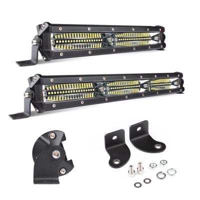 China 6063 aluminum RCJ 50 inch 4*4 inch super bright offroad truck led light bar, smart single row led light bar for sale