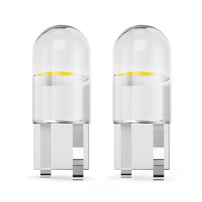 China RCJ 194 Led T10 3 Watt Glassockel W5W Led 200 Lumen W10-Cob Transparent Led Car T10-Transparent-12V for sale