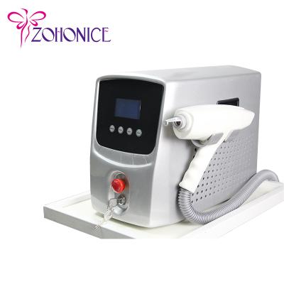 China Portable Mini ND YAG Laser Tattoo Removal Machine Anti-Blister ND Q Switch ND yag laser for sale