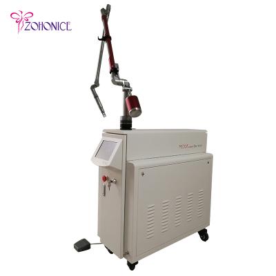 China Q-switched dye removal pico laser Y15 picosecond yag laser ND laser 1064nm 755nm 532nm tattoo removal machine for sale