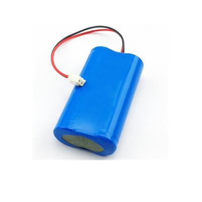 China Durable Custom Lithium Ion Battery Packs 18650 Lithium Cells 2S1P 7.4V 2600mAh for sale