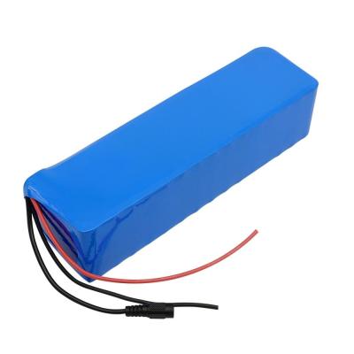 China Electric Bike 36V Lithium Ion Battery Pack 40P Connector 65*70*285mm Size for sale