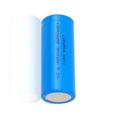 Κίνα Υπερβολικά κύτταρα 3.2V 3800mAh 3C μπαταριών υψηλής δύναμης IFR26550 LiFePO4 για το σύστημα ενεργειακής αποθήκευσης προς πώληση